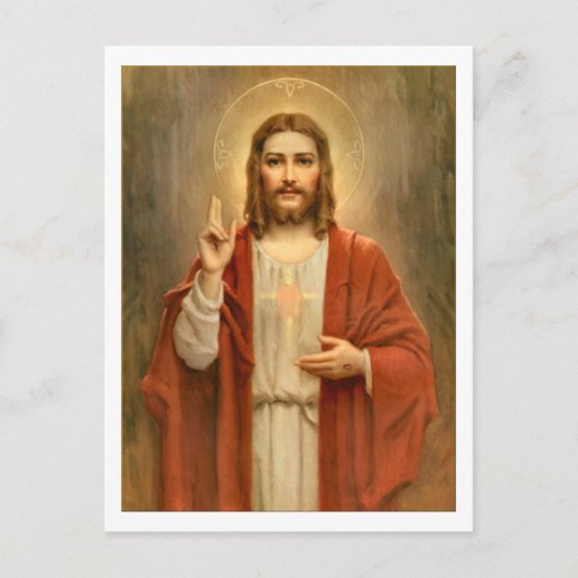 Gezegd hart met Halo Briefkaart (Voorkant)