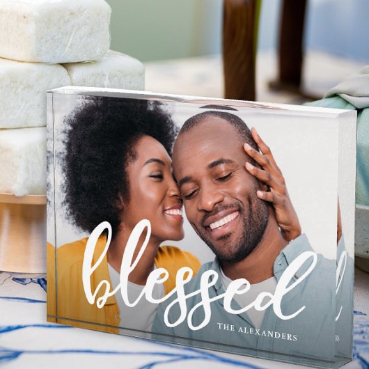 Gezegd Manuscript met het Blok van de Foto van de 