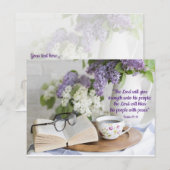 Gezegd met het VredesBriefkaart Briefkaart (Voorkant / Achterkant)