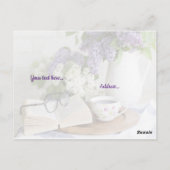 Gezegd met vrede briefkaart (Achterkant)