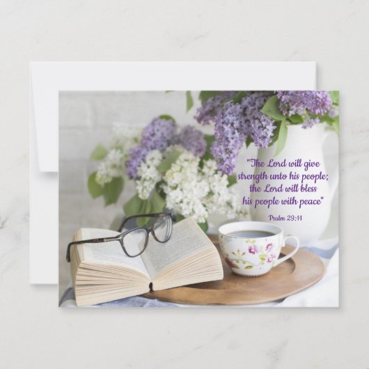 Gezegd met vrede kaart (Voorkant)