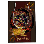 Gezegd om Art Nouveau Pentacle Dragon Medium Gif Medium Cadeauzakje (Voorkant)