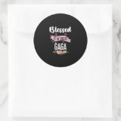 Gezegd om Gaga te worden genoemd Ronde Sticker (Tas)