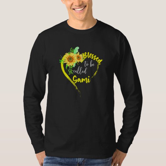 Gezegd om Gami Sunflower Gami Moeder te worden gen T-shirt (Voorkant)