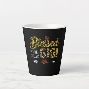 Gezegd om Gigi Leopart Red Pset te worden genoemd Latte Mok