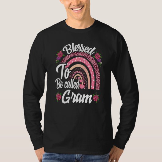 Gezegd om Gram Cute Rainbow te worden genoemd voor T-shirt (Voorkant)