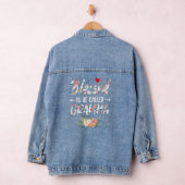 Gezegd om Gramma Funny Gramma Moeder te worden gen Denim Jacket (Hangar)