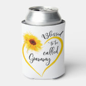 Gezegd om grammatisch zonnebloemkorrels te worden blikjeskoeler (Blikje Voorkant)