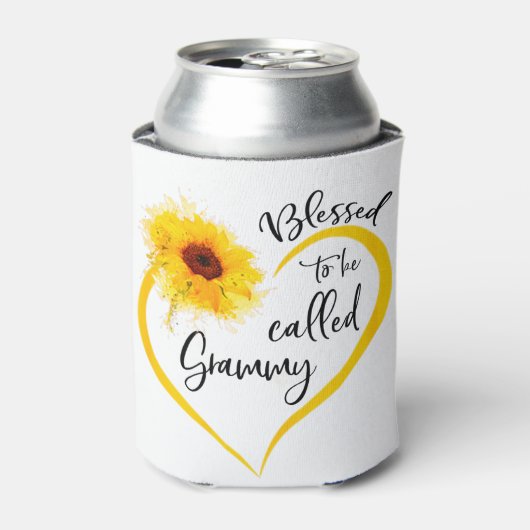 Gezegd om grammatisch zonnebloemkorrels te worden blikjeskoeler (Blikje Voorkant)