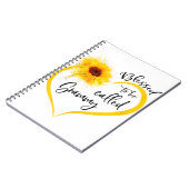 Gezegd om grammatisch zonnebloemkorrels te worden notitieboek (Linkerzijde)