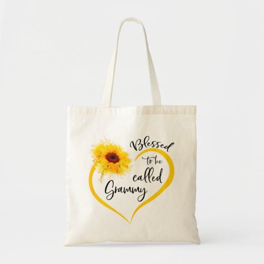 Gezegd om grammatisch zonnebloemkorrels te worden  tote bag (Voorkant)