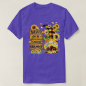 Gezegd om Grammy Herfst Gnome Sunflower te worden  T-shirt (Design voorkant)