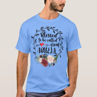 Gezegd om groot abuela te worden genoemd - Hartenb T-shirt