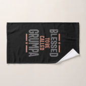 Gezegd om Grumpa te worden genoemd | Grootvader Handdoek (Handdoek)