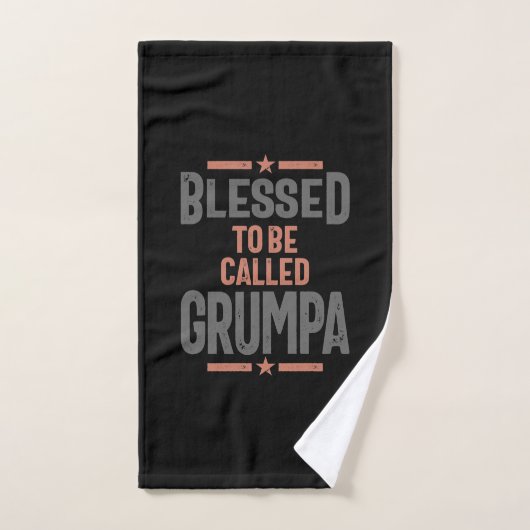 Gezegd om Grumpa te worden genoemd | Grootvader Handdoek (Handdoek)
