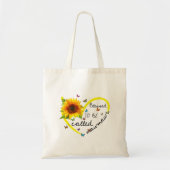 Gezegd om mawmaw Sunflower Gifts te worden genoemd Tote Bag (Voorkant)
