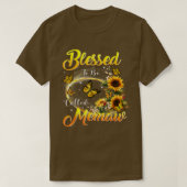 Gezegd om Memaw Sunflower Lovers Grand te heten T-shirt (Design voorkant)