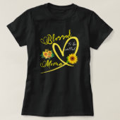 Gezegd om Moma Sunflower Heart Moeders te worden g T-shirt (Design voorkant)