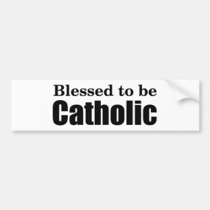 Gezegd tot katholiek bumpersticker