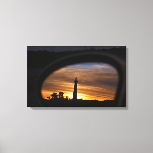 gezegde afscheid van Hatteras Canvas Afdruk (Voorkant)