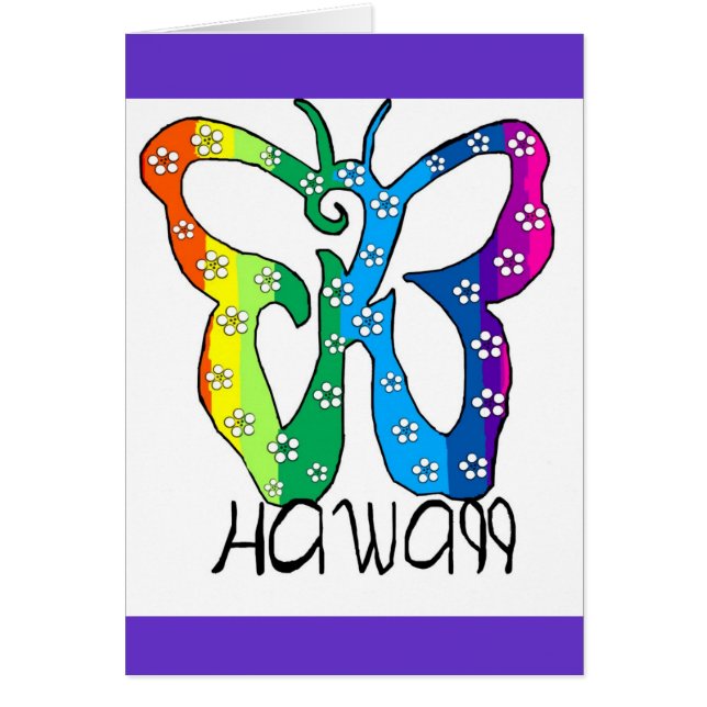 Gezegde Butterfly Hawaii (Voorkant)