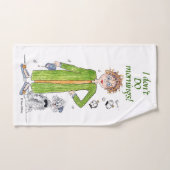 Gezegde dat ik geen ochtendjuffrouw en raadsel doe bad handdoek (Handdoek)