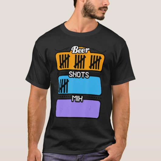 Gezegde Drink bietalcoholpartij T-shirt (Voorkant)