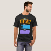 Gezegde Drink bietalcoholpartij T-shirt (Voorkant volledig)
