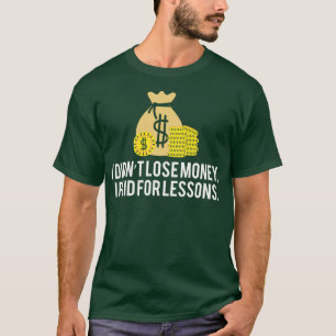 Gezegde effectenbeurs 9 t-shirt
