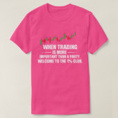 Gezegde effectenhandel 12 t-shirt (Design voorkant)