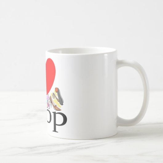 Gezegde financieren - Ik wil graag winkelen Koffiemok (Rechts)