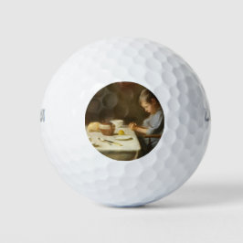 Gezegde Grace (Boy die aan de tafel bidt) Golfballen