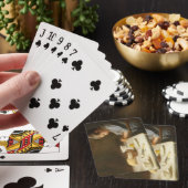 Gezegde Grace (Boy die aan de tafel bidt) Pokerkaarten (Insitu)