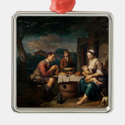 Gezegde Grace Metalen Ornament (Voorkant)