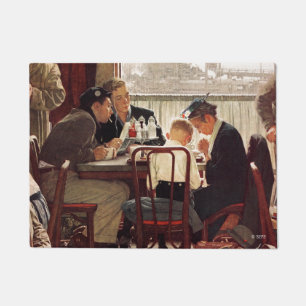 Gezegde Grace van Norman Rockwell Deurmat