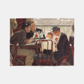 Gezegde Grace van Norman Rockwell Fleece Deken (Voorkant (Horizontaal))