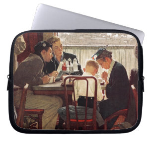 Gezegde Grace van Norman Rockwell Laptop Sleeve