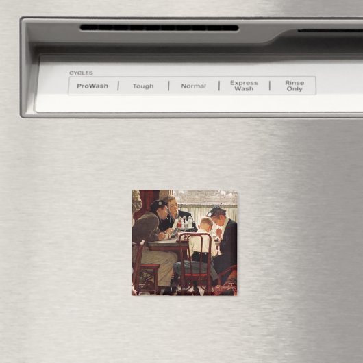 Gezegde Grace van Norman Rockwell Magneet (Insitu (Vaatwasser))