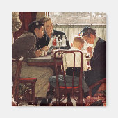 Gezegde Grace van Norman Rockwell Magneet (Voorkant)