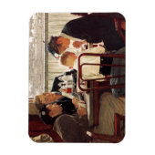 Gezegde Grace van Norman Rockwell Magneet (Verticaal)