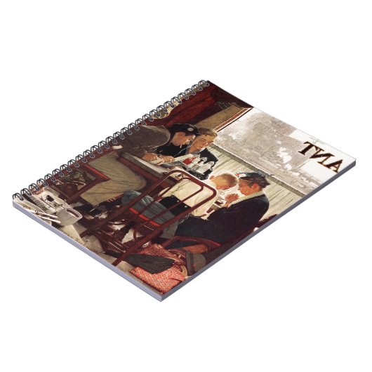 Gezegde Grace van Norman Rockwell Notitieboek (Linkerzijde)