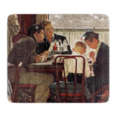 Gezegde Grace van Norman Rockwell Snijplank (Voorkant)