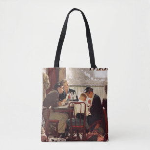 Gezegde Grace van Norman Rockwell Tote Bag