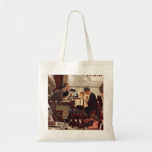 Gezegde Grace van Norman Rockwell Tote Bag (Voorkant)
