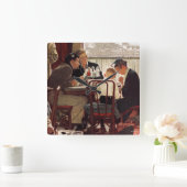 Gezegde Grace van Norman Rockwell Vierkante Klok (Huis)