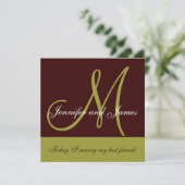 Gezegde Groen bruin Kaart (Staand voorkant)