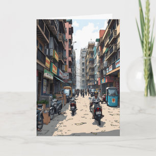 Gezegde Hallo uit India Kaart