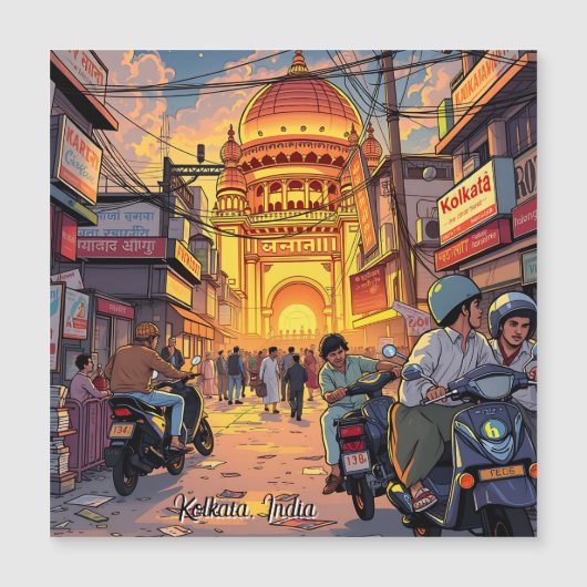 Gezegde Hallo uit India | Kolkata (Voorkant)