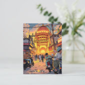 Gezegde Hallo uit India | Kolkata Briefkaart (Staand voorkant)