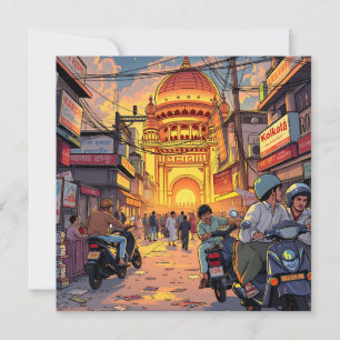 Gezegde Hallo uit India   Kolkata Kaart